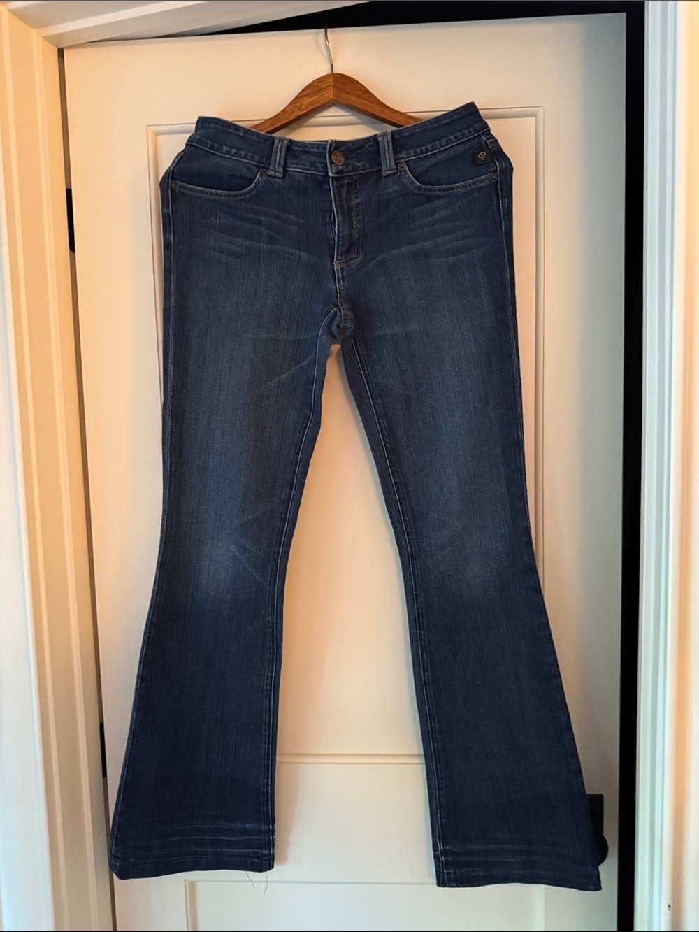 Sertontaine Women's Dark Blue Bootcut Jeans 28